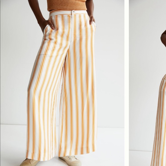 Anthropologie Maeve Sunshine Wide-Leg Pants - Picture 2 of 12